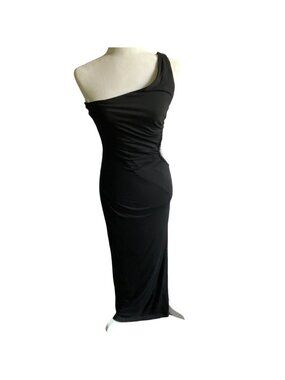 REVOLVE SNDYS Pamela Dress-Bod Con Dress-Side Cut Out-Black-Size 6-NWT